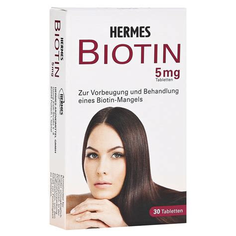 hermes biotin 5 mg einnahme|BIOTIN HERMES 5 mg Tabletten .